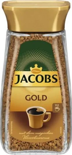 Jacobs Gold | Löslicher Kaffee | 200g-Glas -AromaKaffee Angebote Store 4c9a7838408ff7a71dea84918f577bc3