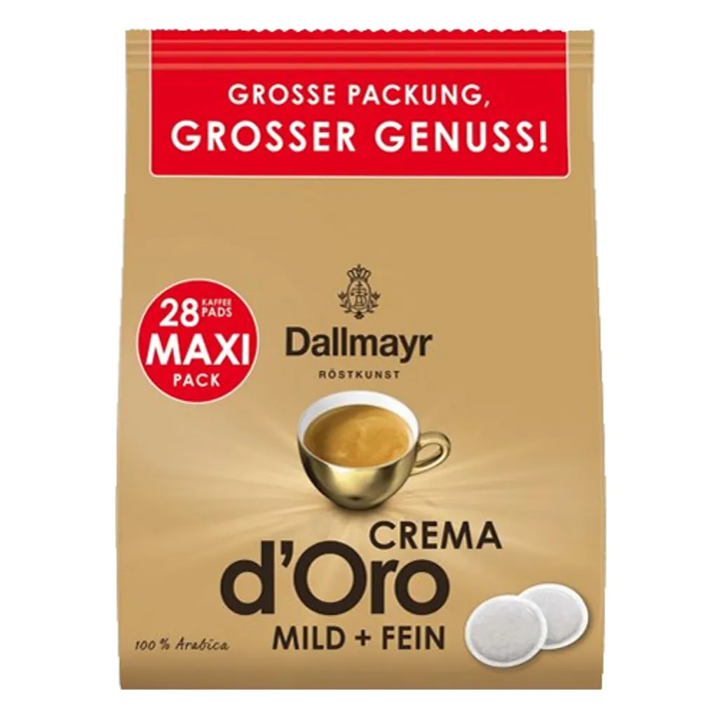 Dallmayr - Crema D'Oro - 28 Pads 1 Dallmayr - Crema D'Oro - 28 Pads