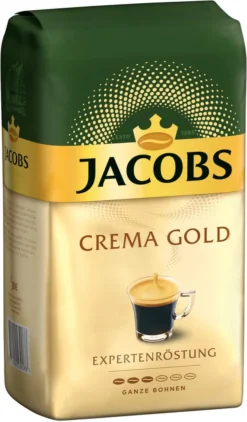 JACOBS Kaffeebohnen Expertenröstung Crema Gold 2 X 1 Kg Ganze Kaffee Bohnen Geröstet -AromaKaffee Angebote Store 4e8c84aa4115a45742e8207b4b2cffd0 2