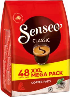 SENSEO Pads Classic Senseopads 4x48 Getränke Kaffeepads XXL Pack + 1 Senseo Dose -AromaKaffee Angebote Store 4eb8a44bdadc438e289da10f66de2423 1