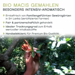 Macis Muskatblüte Gemahlen, BIO, 100g -AromaKaffee Angebote Store 5120eb63c7a9dfb06e5f99e78d88e875