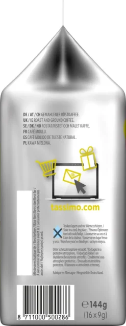 Tassimo Jacobs Krönung XL | 16 T Discs, Kaffeekapseln -AromaKaffee Angebote Store 5445d26b8eeb534958b26853f6d94e35