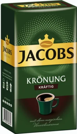 Jacobs Filterkaffee Krönung Kräftig | Gemahlen | 500g -AromaKaffee Angebote Store 5563e1be0fbcd66c4786cd46131e435c