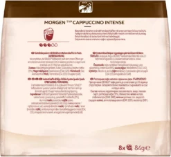 SENSEO Pads Typ Morgen Cappuccino Intense 10 X 8 Pads 80 Getränke