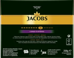 JACOBS Kapseln Nespresso®* Kompatibel 2 X 40 Lungo 8 Intenso + 2 X 40 Espresso 10 Intenso XXL-Pack - Insgesamt 160 Getränke 6 JACOBS Kapseln Nespresso®* Kompatibel 2 X 40 Lungo 8 Intenso + 2 X 40 Espresso 10 Intenso XXL-Pack - Insgesamt 160 Getränke -AromaKaffee Angebote Store 579039b67a64a47c167969a6b55955ae