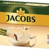 Jacobs 3in1 Sticks Café Latte | Löslicher Kaffee | 10 Portionen