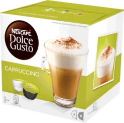 Nescafé® Nescafé Dolce Gusto Cappuccino | 8 Kaffeekapseln 18 Nescafé® Nescafé Dolce Gusto Cappuccino | 8 Kaffeekapseln -AromaKaffee Angebote Store 5a169030463f41c546ad177f02431074