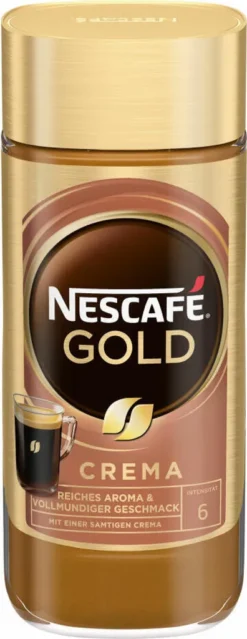 Nescafé® Nescafé Gold Crema | Löslicher Kaffee | 200g-Glas 16 Nescafé® Nescafé Gold Crema | Löslicher Kaffee | 200g-Glas -AromaKaffee Angebote Store 5aed229d16d29746b1d6e5d306dda5de