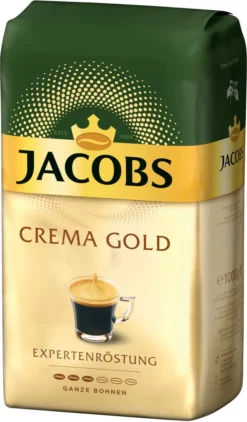 JACOBS Kaffeebohnen Expertenröstung Crema Gold 2 X 1 Kg Ganze Kaffee Bohnen Geröstet -AromaKaffee Angebote Store 5b5c0e1023b4f535e09a217ea741c9a7 2