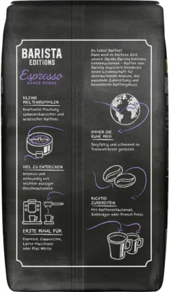 JACOBS Kaffeebohnen Barista Editions Espresso Esproessobohnen 4x1 Kg +2 Dosen -AromaKaffee Angebote Store 5cecd597e2ea81a5ad6d72fde7b1f921 1