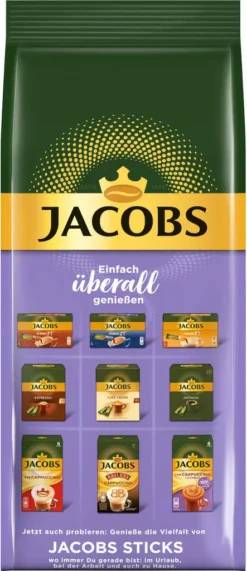 JACOBS Typ Cappuccino Choco So Leicht Mit Milka Geschmack 12 Beutel - 12 X 400g -AromaKaffee Angebote Store 61cb60222e001cb60a362a27d11ab56f