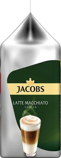 TASSIMO Jacobs Typ Latte Macchiato Vanilla 5er Pack T Discs Kapseln 5x8 Getränke -AromaKaffee Angebote Store 624e05a7be5da10296b3ec67635dc934