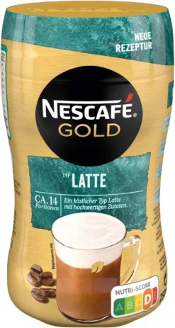 Nescafé® Nescafé Gold Typ Latte | 250g Dose -AromaKaffee Angebote Store 628f9f195bcd8b1dcc437c83b7def4c3