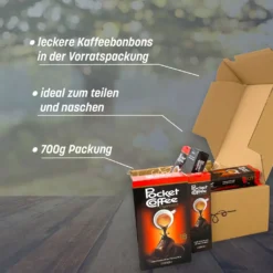 Genussleben Box Mit 700g Ferrero Pocket Coffee Espresso -AromaKaffee Angebote Store 66301d7778ed8cf092c9102ae948edab