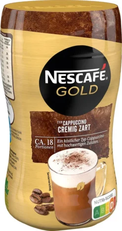 Nescafé® Nescafé Gold Typ Cappuccino Cremig Zart | 250g -AromaKaffee Angebote Store 66c977d04a5c7160e85c2839453403b4