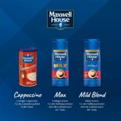 MAXWELL HOUSE Löskaffee Mild Blend Löslicher Kaffee Instantkaffee 2 X 500 G Beutel 15 MAXWELL HOUSE Löskaffee Mild Blend Löslicher Kaffee Instantkaffee 2 X 500 G Beutel -AromaKaffee Angebote Store 6813ae3694891d39ca87726889bbbe9e