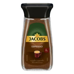 Jacobs Espresso, Löslicher Kaffee, Instantkaffee, Instant Kaffee, Löskaffee, Glas, 100 G -AromaKaffee Angebote Store 6bd7e475c739666427516258917e39e0