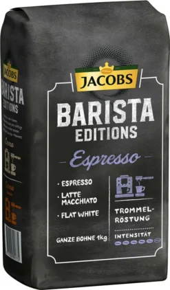JACOBS Kaffeebohnen Barista Editions Espresso 2 X 1 Kg Espressobohnen Ganze Bohne -AromaKaffee Angebote Store 6c04e23a4d1d44891c7de4ef23af1eb0