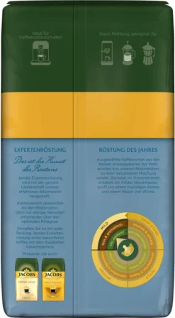 JACOBS Kaffeebohnen Expertenröstung Crema Mild Röstung Des Jahres 2x1 Kg Bohnen -AromaKaffee Angebote Store 72706354a3f0e84c9bbb810a41161ecf
