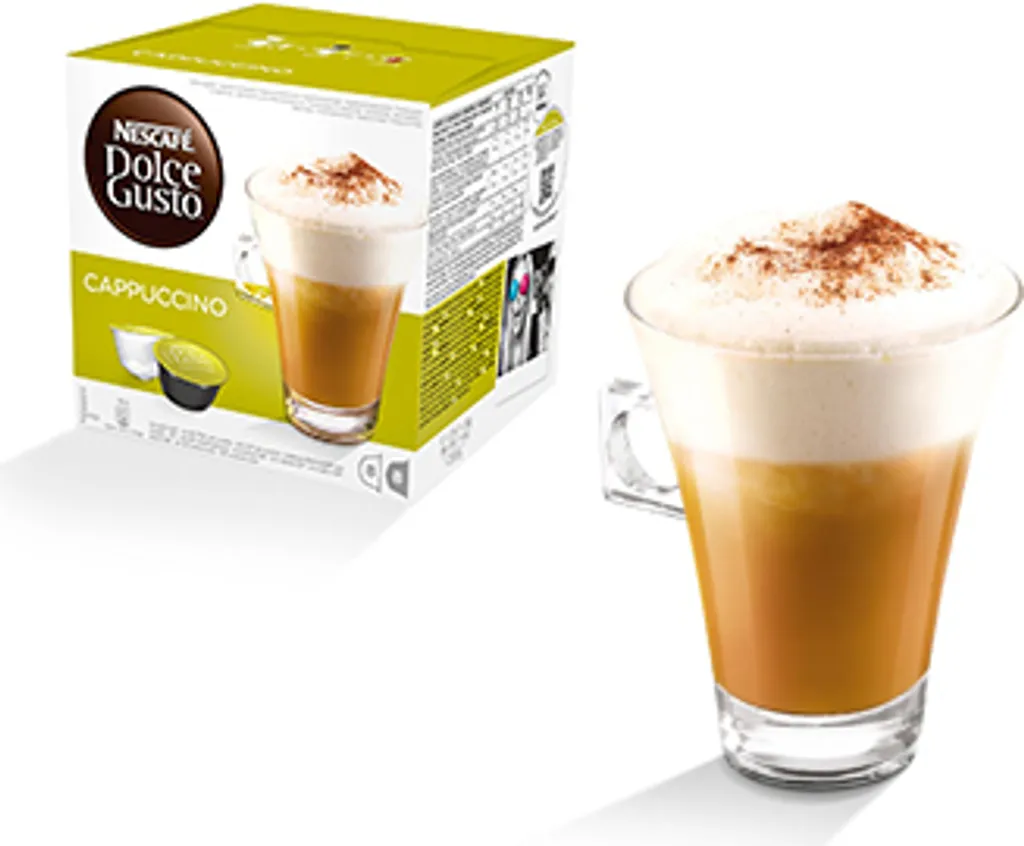 Nescafé® Nescafé Dolce Gusto Cappuccino | 8 Kaffeekapseln 2 Nescafé® Nescafé Dolce Gusto Cappuccino | 8 Kaffeekapseln – Bild 2