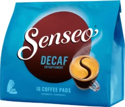 Senseo Decaf Entkoffeiniert | 16 Kaffeepads -AromaKaffee Angebote Store 7325f017c70dea216ff16e4427627761
