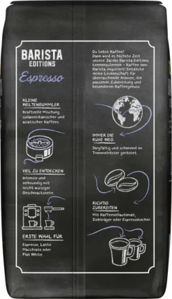 JACOBS Kaffeebohnen Barista Editions Espresso 2 X 1 Kg Espressobohnen Ganze Bohne -AromaKaffee Angebote Store 734e127f74dd4233374fb070e88fb8f7