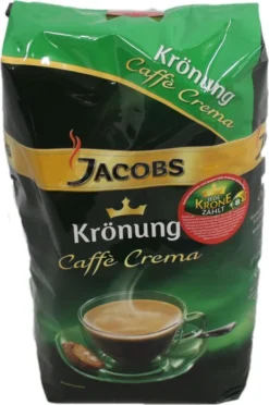 Jacobs Krönung Crema | Ganze Bohne | 1000g -AromaKaffee Angebote Store 753c8b2d451d71c47383b7307c4053ce