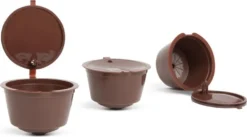 5x Wiederverwendbare Dolce Gusto Kaffeetasse - Umweltfreundlich - Nachhaltig - Kaffeetassen Kapseln - Nachfüllbare Kaffeekapseln - Kaffeekapsel - Dolce Gusto -AromaKaffee Angebote Store 76c1b5c64f50d75470a82264e7547503