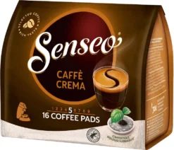 SENSEO Pads Caffè Crema Senseopads 80 Getränke Pads Softpads -AromaKaffee Angebote Store 76e752c09798680bcb03f9116fe874de