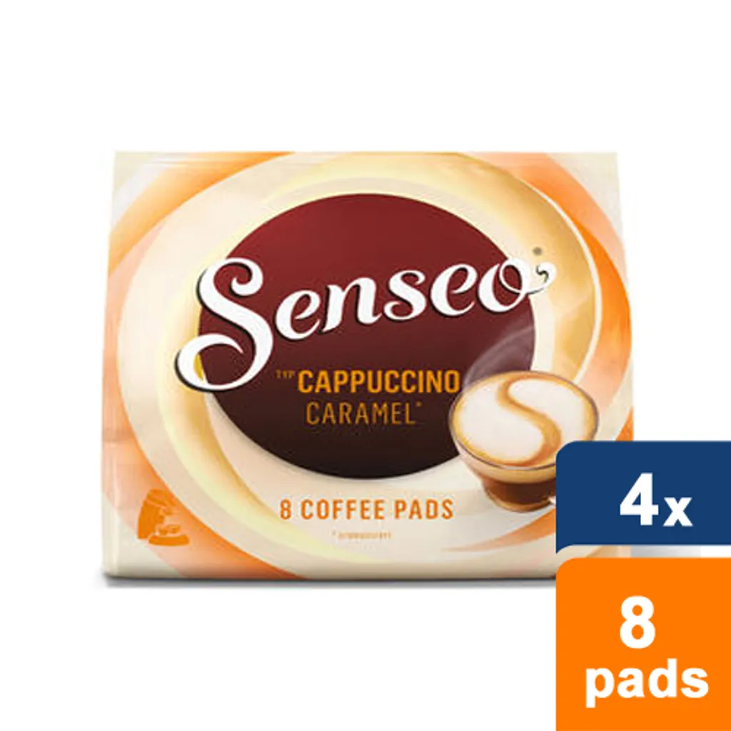 Senseo Cappuccino Caramel - 4x 8 Pads 1 Senseo Cappuccino Caramel - 4x 8 Pads