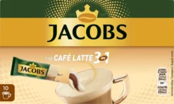Jacobs 3in1 Sticks Café Latte | Löslicher Kaffee | 10 Portionen -AromaKaffee Angebote Store 7b8d7af79b3efa6a237b01d794f87d6a