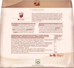 SENSEO Pads Typ Café Latte + Typ Café Latte Vanilla à 5x8 Getränke- 80 Portionen -AromaKaffee Angebote Store 7bc060d729c6114689f9dd3ad3b8b8ec