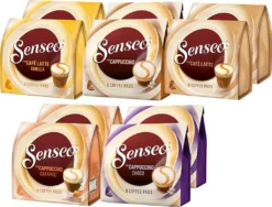 SENSEO Pads Milk Range Vielfaltspaket 5 Sorten Creamy Collection 80 Getränke 10 SENSEO Pads Milk Range Vielfaltspaket 5 Sorten Creamy Collection 80 Getränke -AromaKaffee Angebote Store 7c47f13f4b80b404bcda53e10ecc4f64