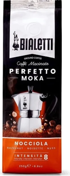 Bialetti Perfetto Moka Nocciola, Kaffee Gemahlen, Röstkaffee, Intensität 8, 250 G, 96080321 -AromaKaffee Angebote Store 7c816962197e20521299ff0479fa6b0e