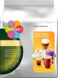 TASSIMO Kapseln 3x16 Jacobs Krönung XL + 3x16 Krönung Kräftig XL T Discs - Insgesamt 96 Getränke -AromaKaffee Angebote Store 7c9219826e7cc85c542d282e93974943