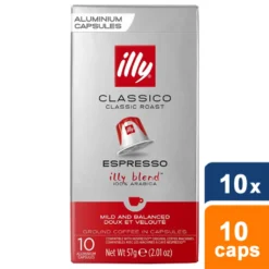 Illy - Classico Espresso Kaffeekapseln - 10x 10 Kapseln