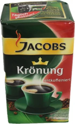 Jacobs Filterkaffee Krönung Entkoffeiniert | Gemahlen | 500g -AromaKaffee Angebote Store 7db5ebed6d2ce0c3a90fb0c86e54c6c4