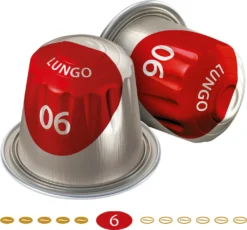 JACOBS Kapseln Lungo 6 Classico 10 X 20+2 Nespresso®* Kompatible Kaffeekapseln -AromaKaffee Angebote Store 82009a8cc4a08e0e5f57017bd1e58842