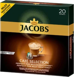 JACOBS Kapseln Café Selection 10 X 20 Nespresso®* Kompatible Kaffeekapseln -AromaKaffee Angebote Store 85cd3745ef9e6db4eb01bfeecdd1db6e