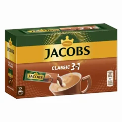 Jacobs Classic 3in1 Sticks | Löslicher Kaffee | 10 Portionen -AromaKaffee Angebote Store 887912f5787fdae3f98de718a8f7c797