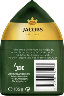 Jacobs Crema Pads | 16 Senseo Kompatible Kaffeepads -AromaKaffee Angebote Store 8adf09cc7b3d726cc0aa1eac3666bcf5