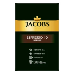 JACOBS Kapseln Espresso Intenso 5 X 40 Nespresso®* Kompatible Kaffeekapseln -AromaKaffee Angebote Store 8d4a776782e41ddaf5472d7122801cd4