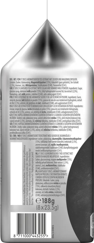 TASSIMO Coffee Shop Selections Chai Latte Tee T Discs Kapseln 5 X 8 Getränke 4 TASSIMO Coffee Shop Selections Chai Latte Tee T Discs Kapseln 5 X 8 Getränke – Bild 4