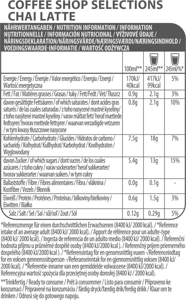 TASSIMO Coffee Shop Selections Chai Latte Tee T Discs Kapseln 5 X 8 Getränke 6 TASSIMO Coffee Shop Selections Chai Latte Tee T Discs Kapseln 5 X 8 Getränke – Bild 6