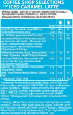 TASSIMO Kapseln Typ Iced Caramel Latte Coffee Shop Selections Discs 8 Getränke -AromaKaffee Angebote Store 92ca4993fc2287407ce2fa3b1cf46e26