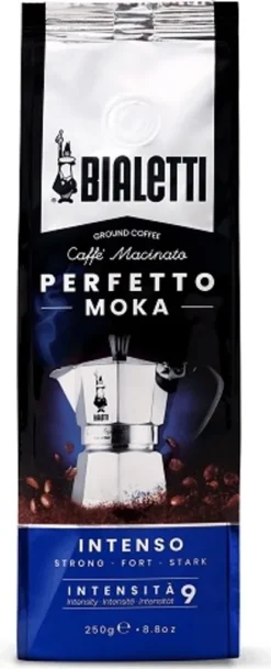 Bialetti Perfetto Moka Stark 250 G, 250 G, Dunkle Röstung, Kaffee, 30% Arabica, 70% Robust, Tasche 8 Bialetti Perfetto Moka Stark 250 G, 250 G, Dunkle Röstung, Kaffee, 30% Arabica, 70% Robust, Tasche -AromaKaffee Angebote Store 934036002de8fcd5816b9a0094d1d310