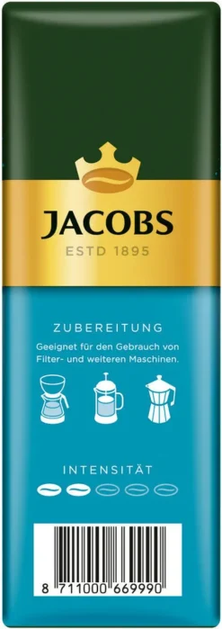 JACOBS Auslese Mild + Sanft Filterkaffee 12 X 500 G Kaffee Gemahlen -AromaKaffee Angebote Store 949b36620280bbc2143d453923322377 1