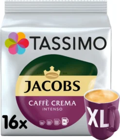 Tassimo Jacobs Caffè Crema Intenso XL | 16 T Discs, Kaffeekapseln -AromaKaffee Angebote Store 96508a4d628b3d841842c41a7c91da9c