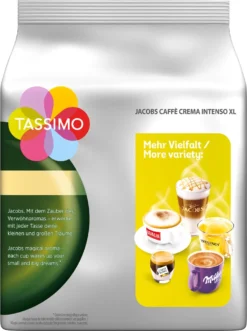 TASSIMO Jacobs Caffè Crema Intenso XL 5er Pack T Discs Kapseln 5 X 16 Getränke -AromaKaffee Angebote Store 9cb7d2466f14772be99e16aca841b9bc