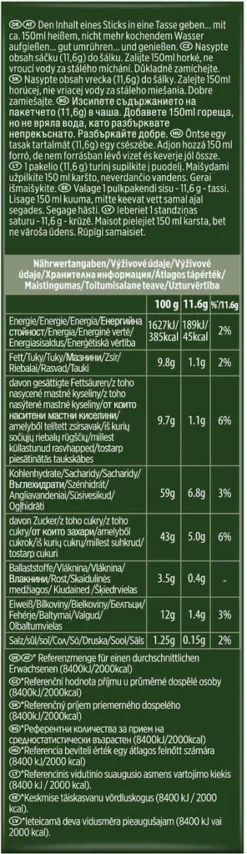 JACOBS Löskaffee Typ Cappuccino 10 X 8 Sticks - 80 Getränke Instantkaffee -AromaKaffee Angebote Store 9d43fb6e74d33e1029d2a2e353db0368